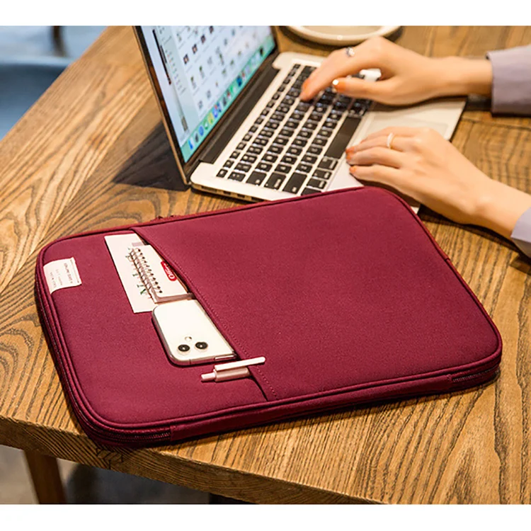 Multifunction Tablet Bag Office Worker Phone Notebook Ipad Organize Briefcase Travel Shockproof Storage Clutch Accessories Items