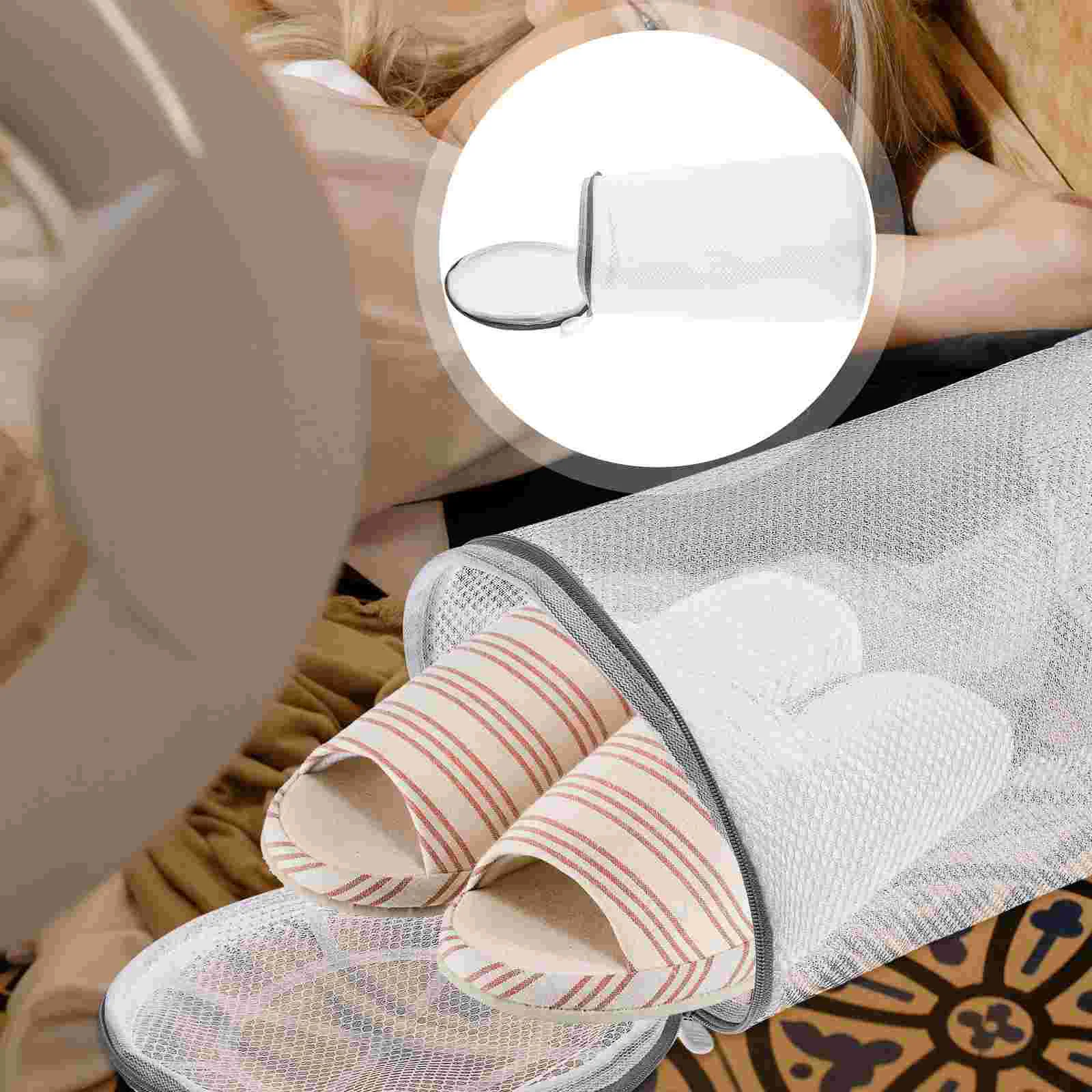 

Shoelaundry Washingwash Mesh Shoes Machine Cleaning Sneaker Organizer Home Supplies Deformation Delicates Small Travel Sockflat
