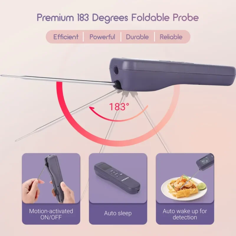 Фото Многофункциональный пищевой термометр INKBIRD IHT-1M 3-в-1 для приготовления пищи, выпечки и гриля №5