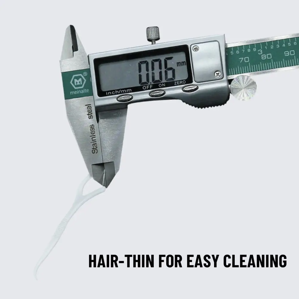 Пластиковая межзубная щетка 1000 шт. в 1 пакете зубная зубочистка жвачка массаж