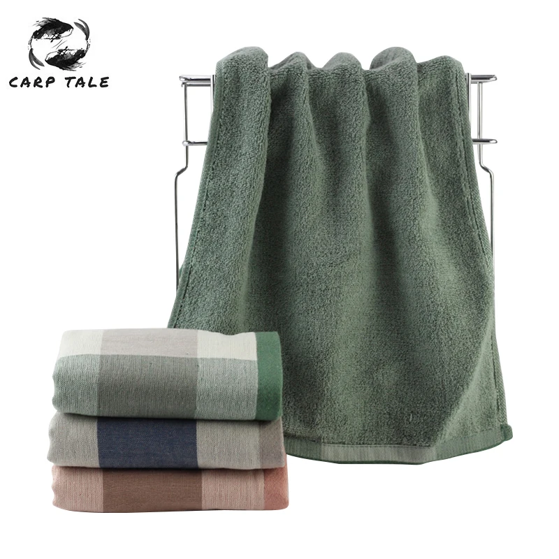 

Pure Cotton Face Towel For Adult Kids 74*34cm Soft Absorbent Household 1/2/5/10PC Man Woman Bath Towel For Bathroom Terry Towels