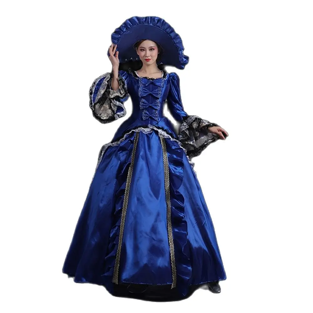 

KEMAO High-end Court Rococo Baroque Marie Antoinette Ball Gown 18th Century Renaissance Historical Period Victorian Dresses