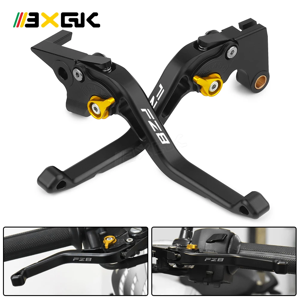

BKMK Short Brake Clutch Levers For YAMAHA FZ8 2011 2012 2013 2014 2015 Motorcycle Accessories CNC Handlebar Lever