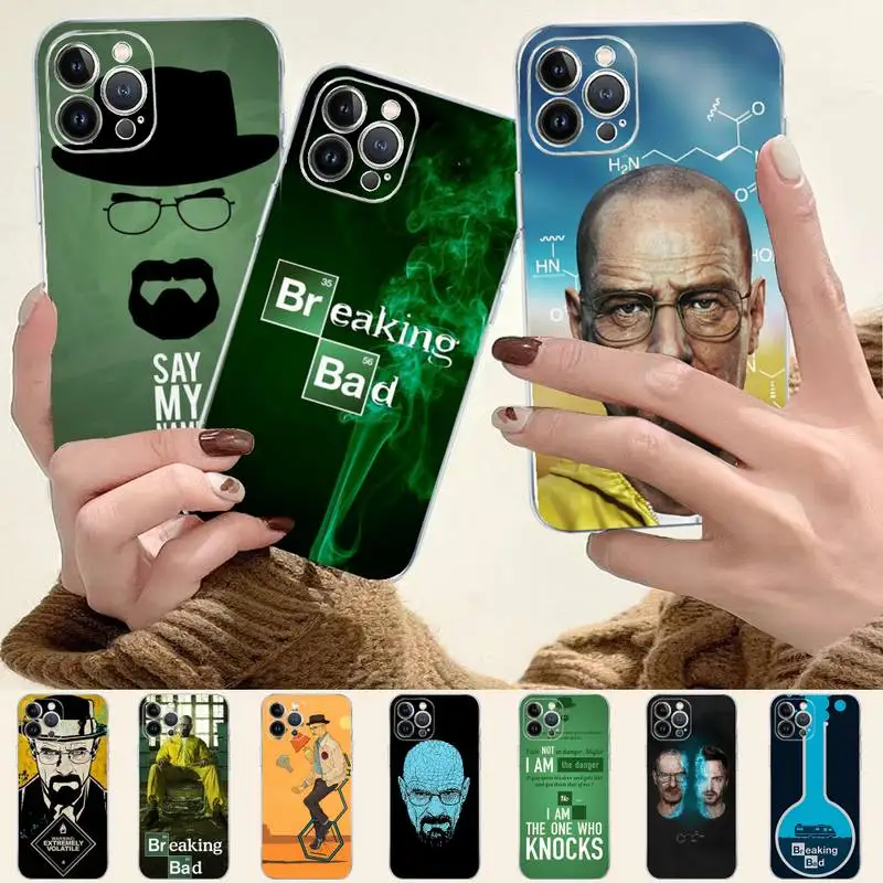 

Breaking Bad Phone Case For iPhone 8 7 6 6S Plus X SE 2020 XR XS 14 11 12 13 Mini Pro Max Mobile Case