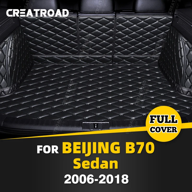 

Full Coverage Trunk Mat For BESTUNE B70 Sedan 2006-2018 17 16 15 14 13 12 11 10 09 Car Cover Pad Interior Protector Accessories