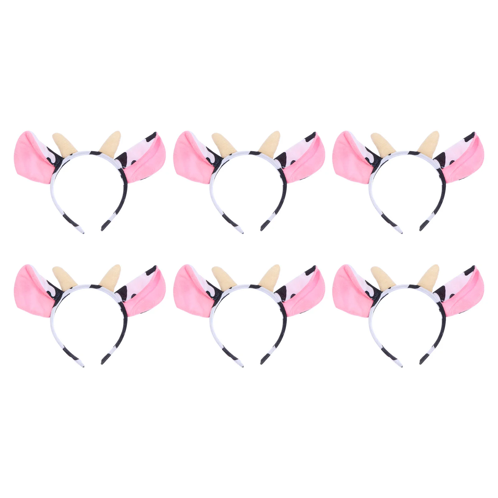 

6 Pcs Animal Headband Kids Antler Headband Giraffe Headband Women Horns Animal Ears Head Piece Cloth Giraffe Ears Headband Miss