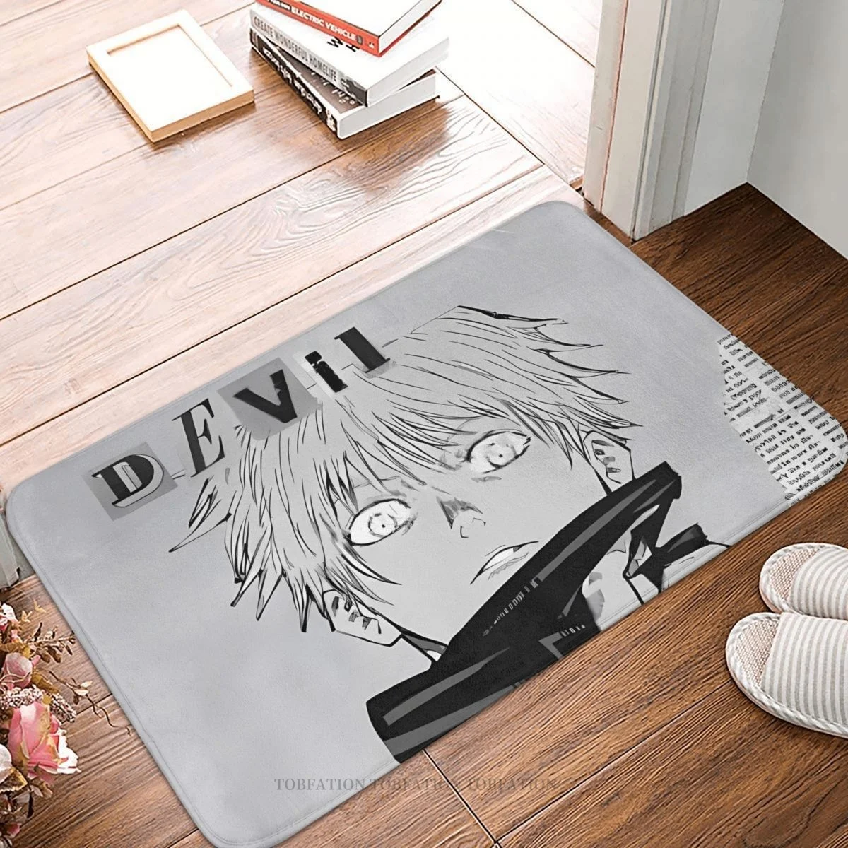 

Jujutsu Kaisen Anime Non-slip Doormat Living Room Mat Devil... Hallway Carpet Entrance Door Rug Home Decor