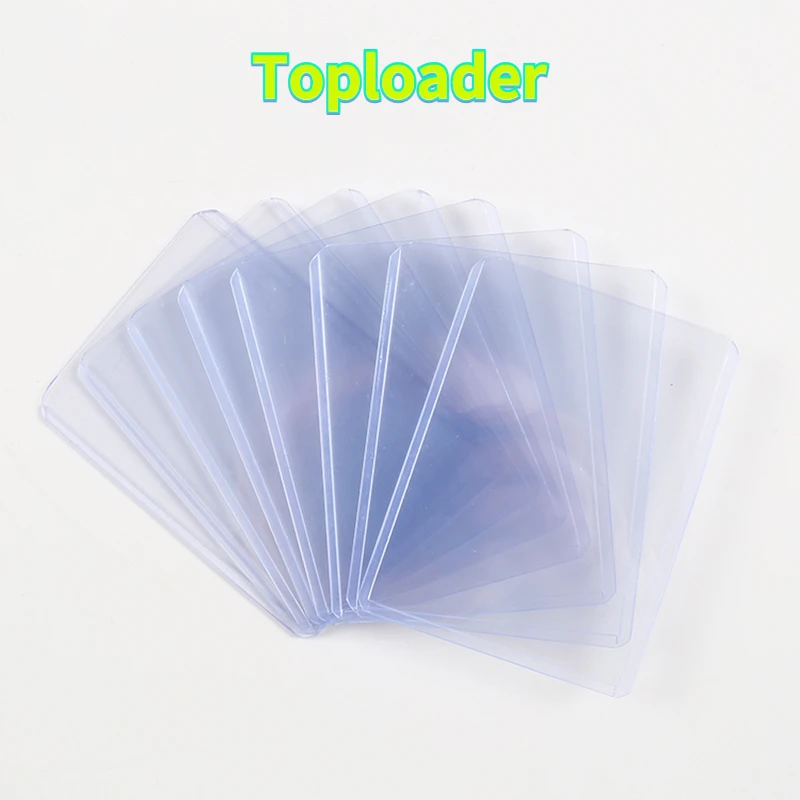 

35Pt Toploader Card Holder 3X4" Board Game Cards Protector Gaming Trading Card Holder Case for Football Basketball Sport Cards