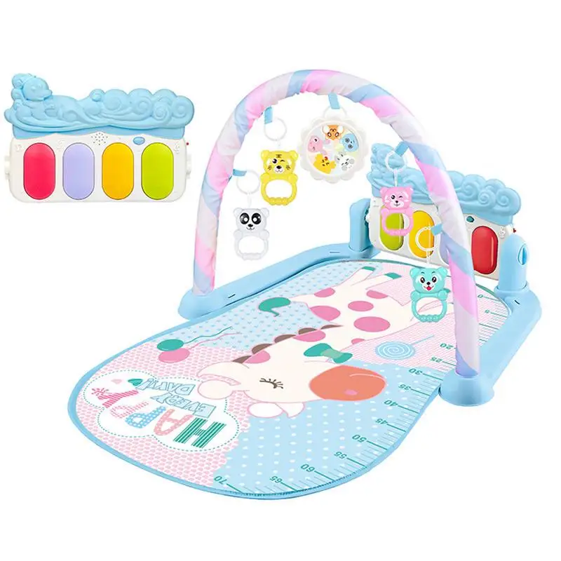 

Play Piano Gym For Baby Baby Gym Play Mat Baby Activity Mat Toys For 3-12 Months Infant Newborns Toddlers Sensory Skill