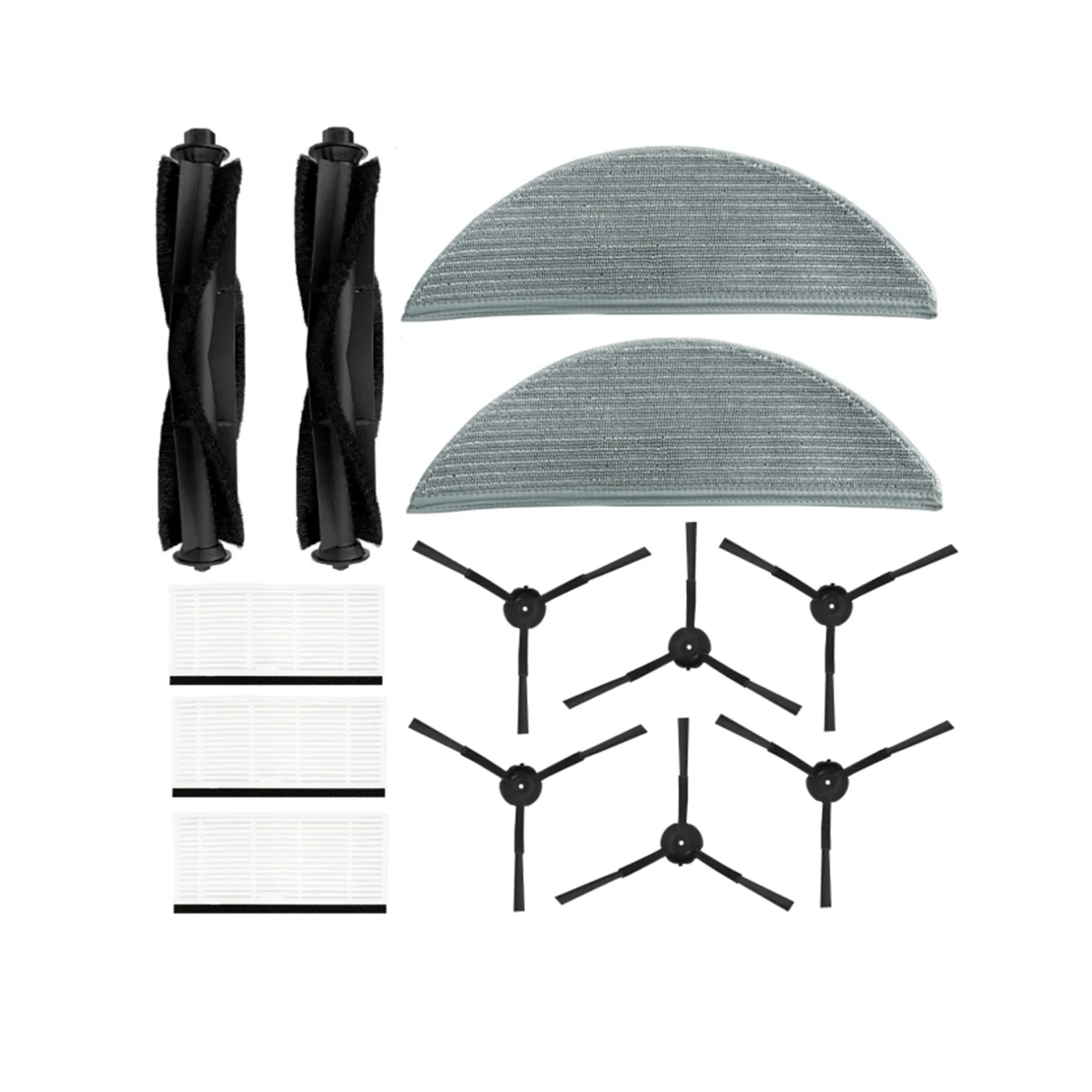 

For R1 / Lidstro S1 Robot Vacuum Cleaner Main Side Brush Hepa Filter Mop Cloth Replacement Spare Parts