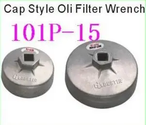 

BESTIR taiwan made Aluminum alloy cap type oil filter wrench spanners 101P-15 vehicle repair tool NO.07451 freeshipping