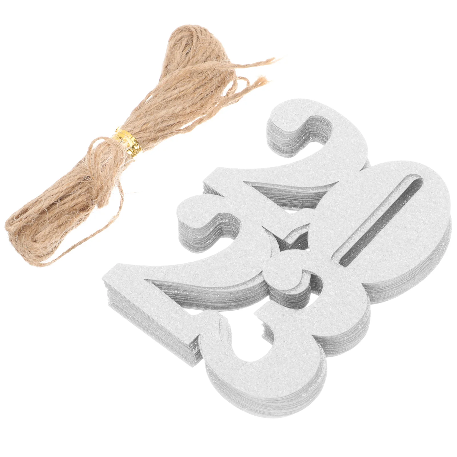 

40Pcs Graduation Sign Glitter 2023 Cutouts Glitter 2023 2023 Grad Party Supplies Congrats Grad Tags Signs Graduation