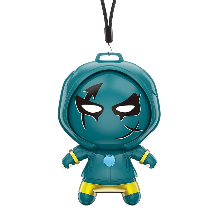 

Персональное носимое ожерелье для очистителя воздуха, портативный мини-ионизатор воздуха, отрицательные ионы, низкий уровень шума, для взрослых и детей, зеленый