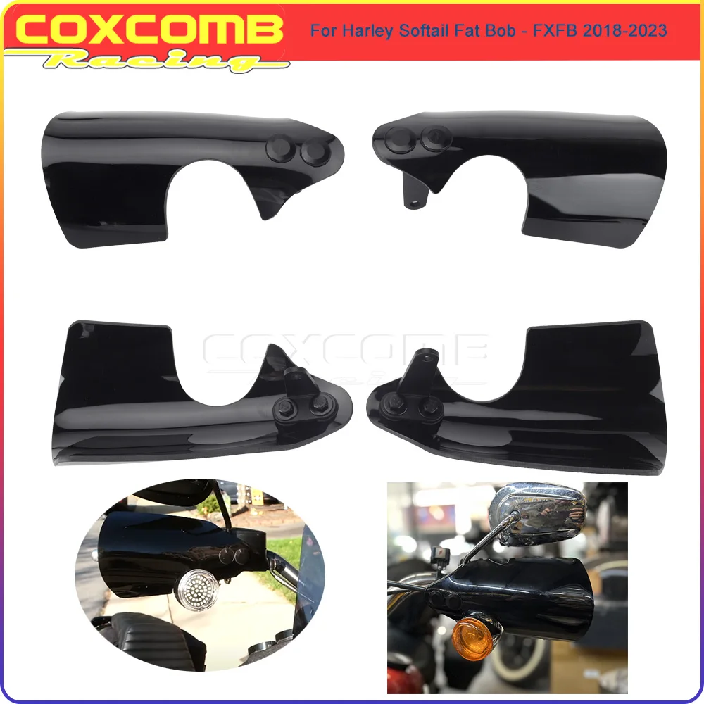 

2X черная алюминиевая защита для мотоцикла, защита для рук, экран для Harley Road King Special FLHRXS 2021-2023