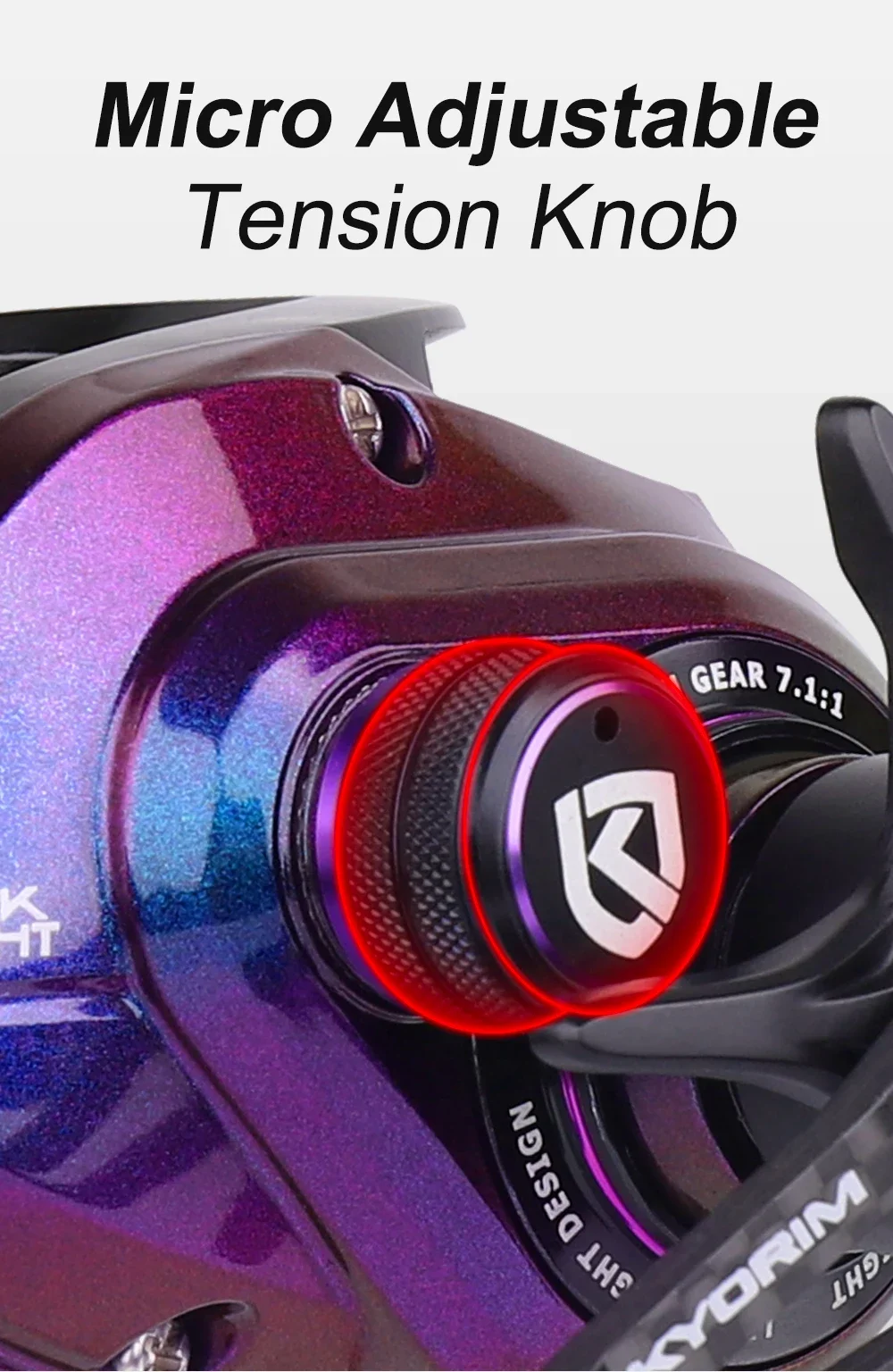 Катушка Vikinger BaitCasting 6 + 1BB соотношение 7 1:1 рыболовная катушка для троллинга мощная