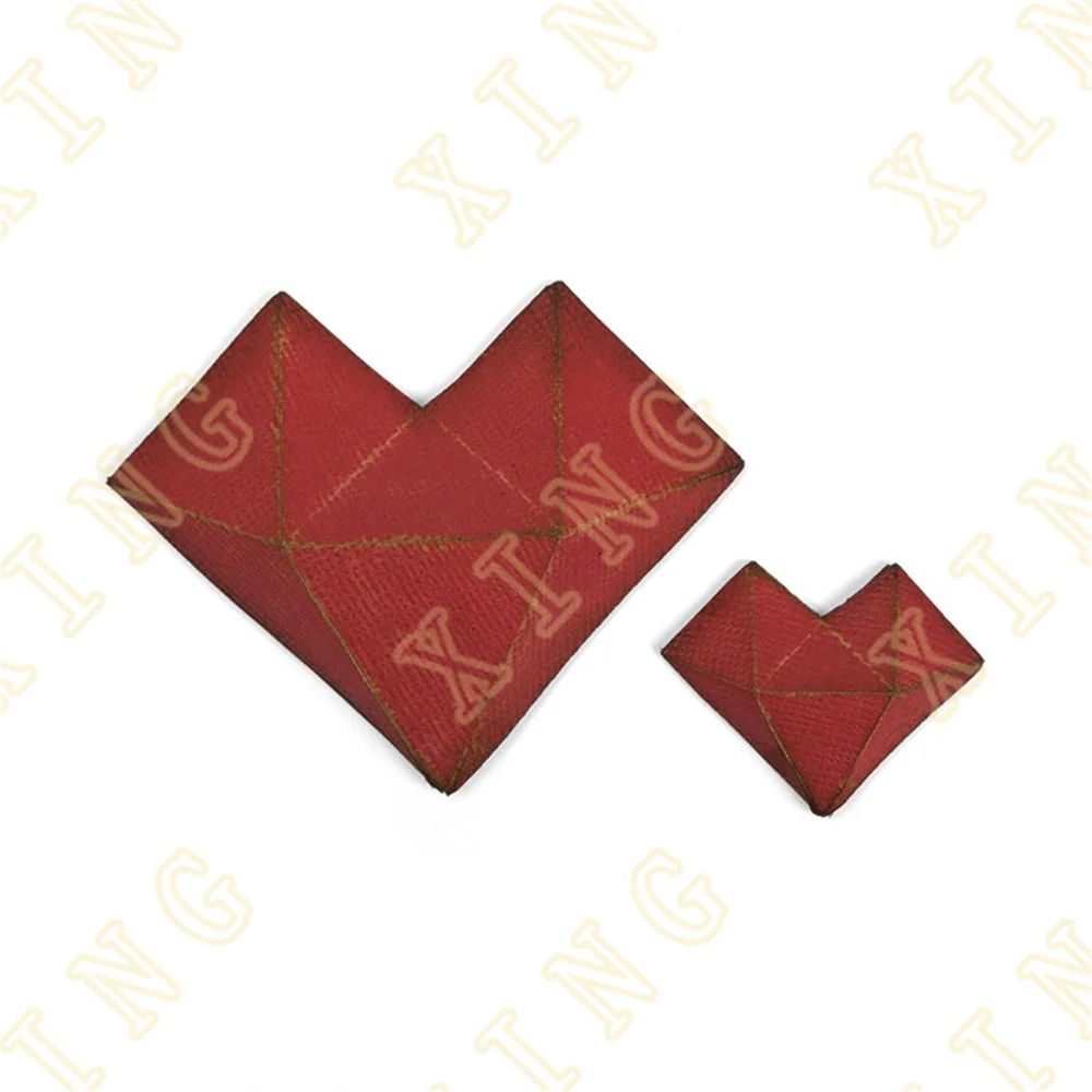 

Metal Cutting Dies Scrapbook Diary Decoration Stencil Embossing Template Diy Greeting Card Handmade 2023 New Faceted Heart