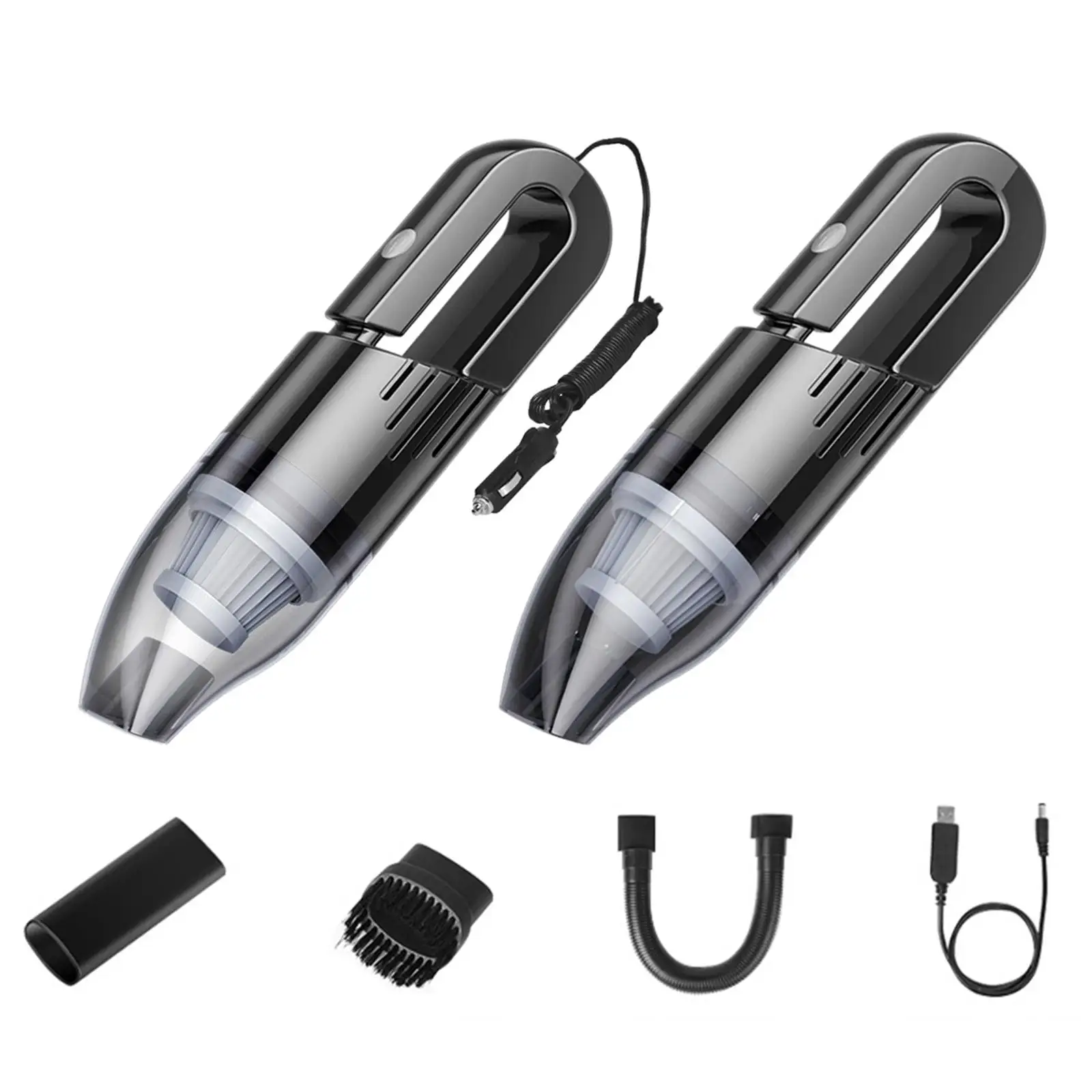 Ручной автомобильный пылесос 120 Вт высокая мощность Влажная и сухая Чистка для