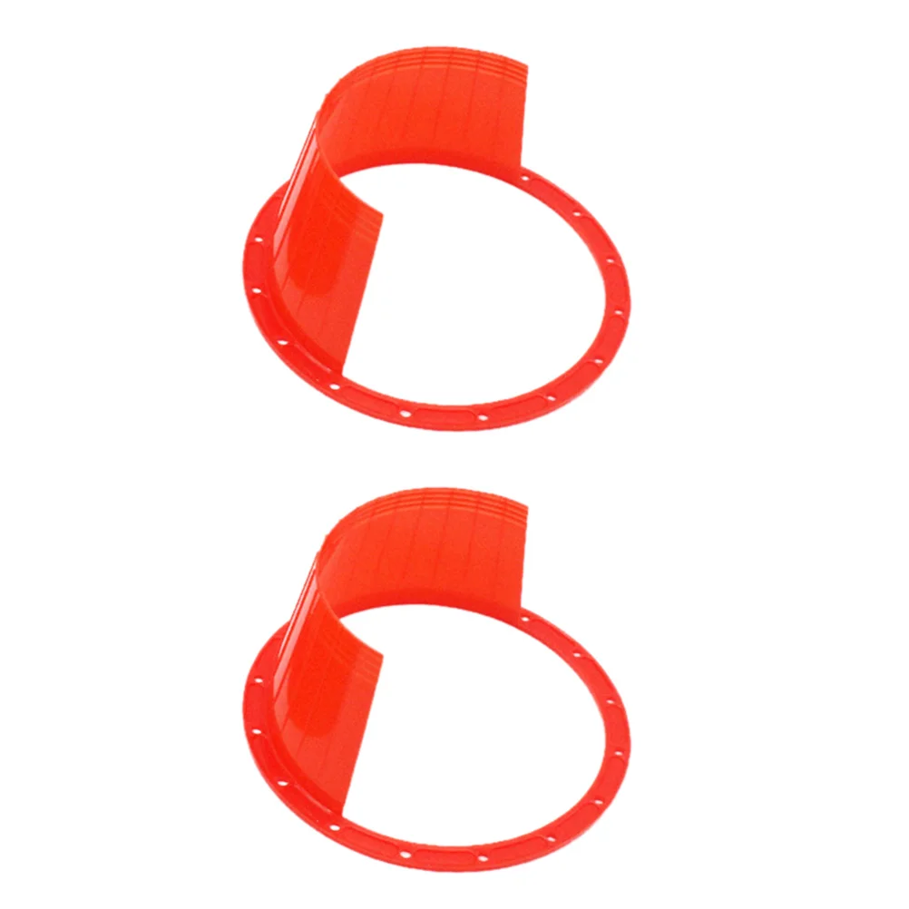 

2pcs Car Waterproof Horn Protective Covers Horn Covers Horn Protectors (Red)