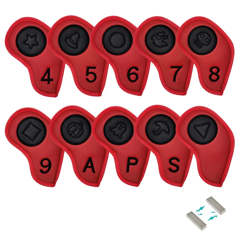 

Sugar cake golf club cover Golf iron protective cover Magnetic closed
