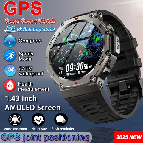 GUHUAVMI GPS умные часы для спорта