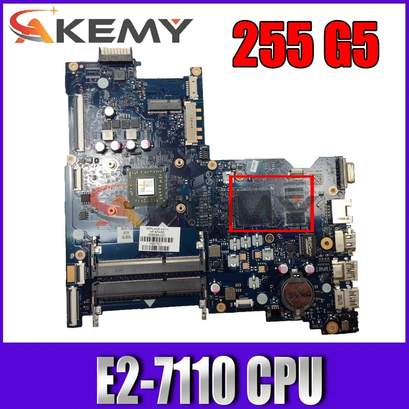 

Материнская плата для ноутбука HP 255 G5 с процессором AMD E2-7110 858589-601