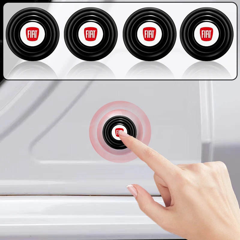 

Car Door Shock Absorbing Gasket Buffer Stickers for Fiat 500 Ducato Punto Grande Punto Panda 500x Pondo Stilo Palio Accessories