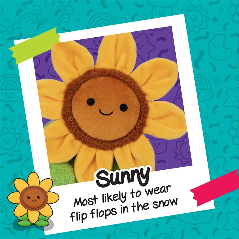 Jazwares BumBumz GardenBumz Series 7 5-дюймовые мягкие плюшевые игрушки Салливан Улитка Девушка