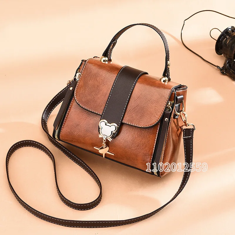 Disney Mickey's New Women's Bag Luxury Brand Women's Handbag Large-capacity Fashion Trend All-match One-shoulder Oblique Bag