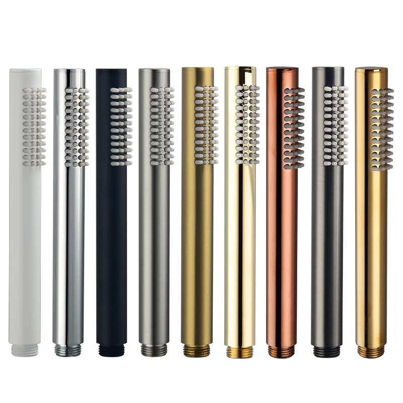 Bath Sprinkler Matte Black Rose Gold Handshower Chrome
