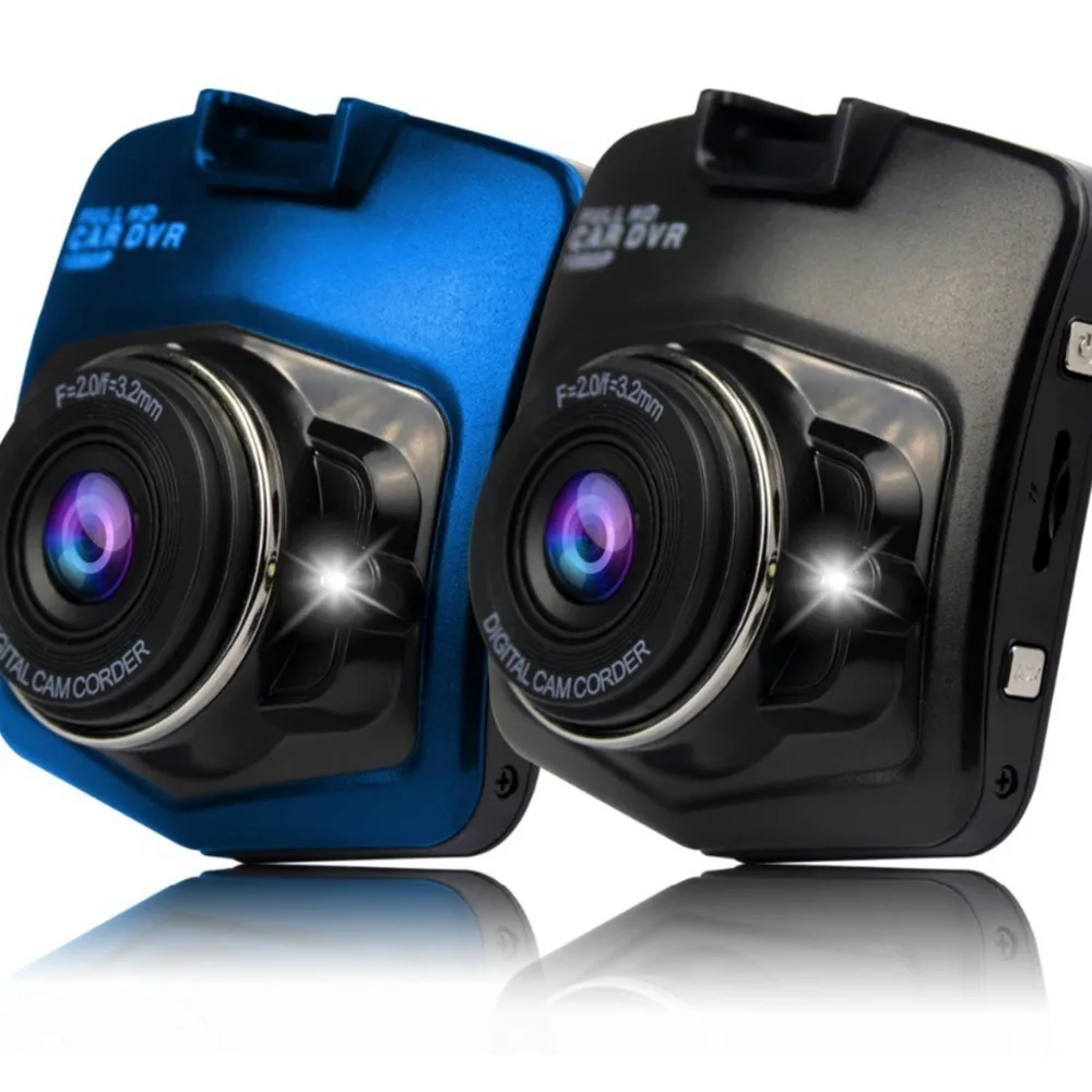 Мини-видеорегистратор Gt300 для автомобиля, 2,4 дюйма, Full Hd 1080p