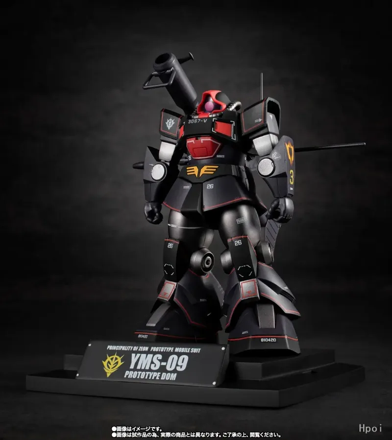 Фото Bandai ROBOT Spirits YMS‑09 Prototype Dom Ver.A.N.I.M.E.Gundam Подвижная фигурка персонажа аниме, коллекционная модель, полностью укомплектованная. №2