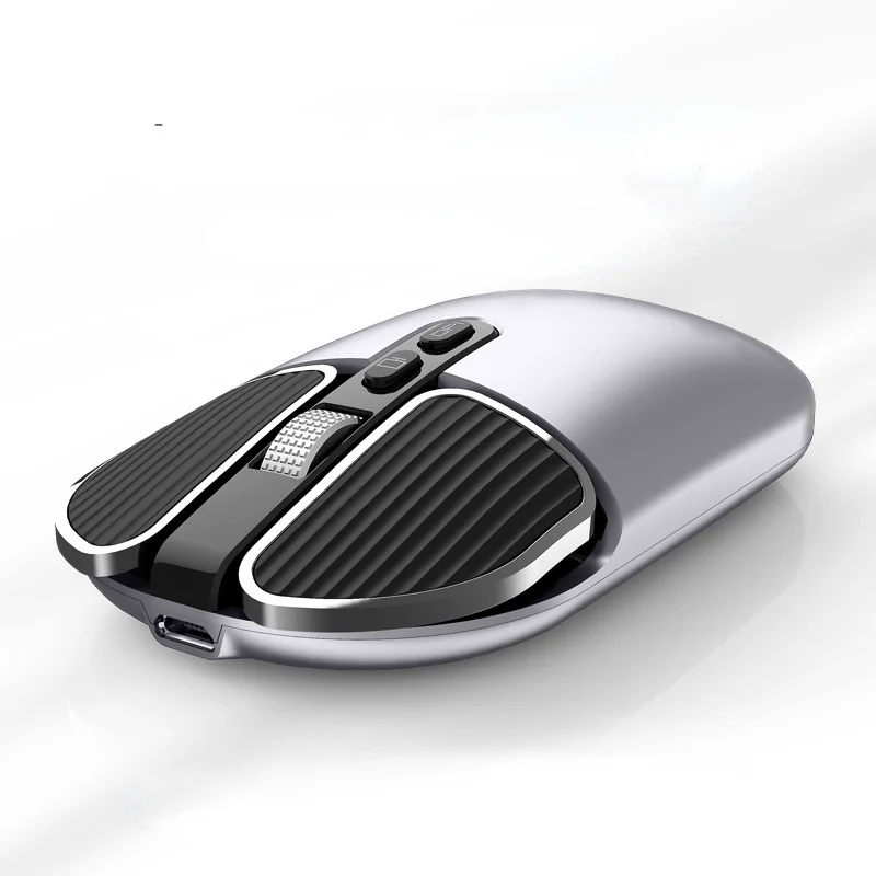 

Перезаряжаемый мышь Sans Fil, Bluetooth 5,1 + 2,4G, двойной режим, USB, для ПК/Mac/компьютера, бесплатная доставка, низкая цена, Лидер продаж