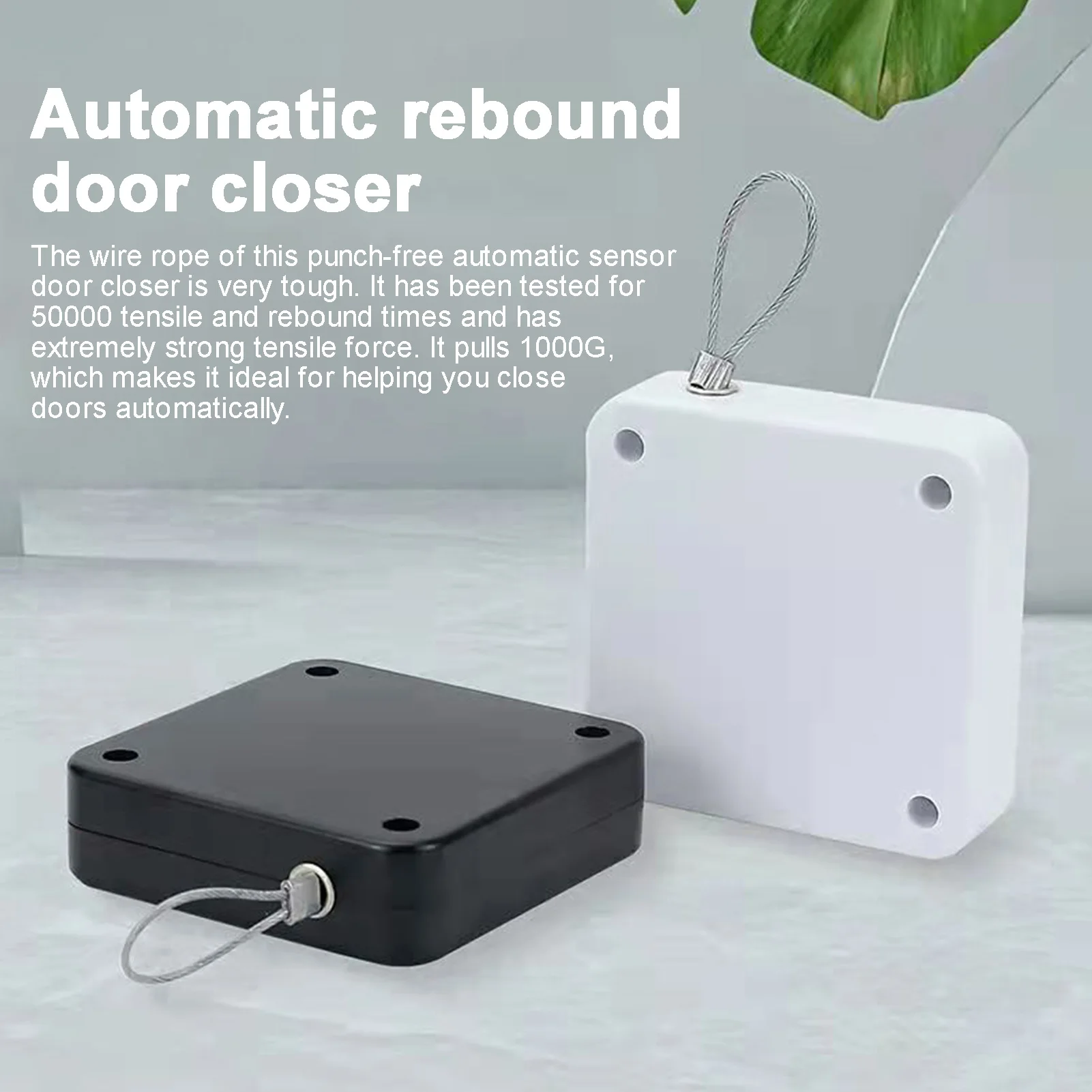 

Automatic Door Closer Punch-Free For Sliding Door Drawers Rawstring Door Closer Bracket Automatic Closer Tension Closing Device