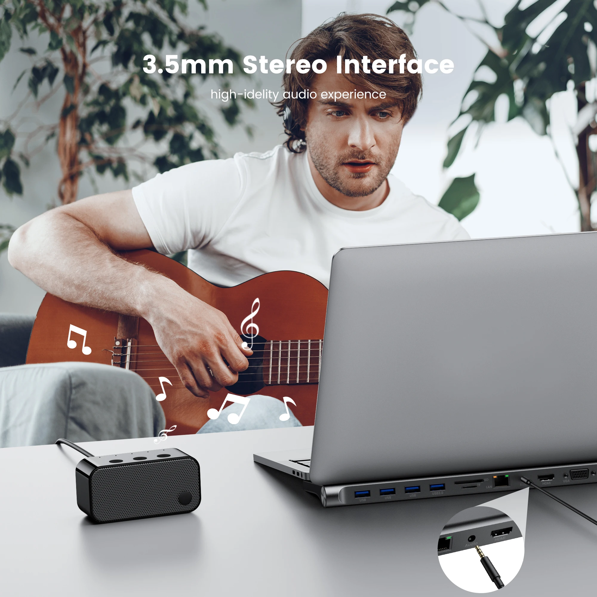 Док-станция Usb C Hub 3 0 Hdmi Usb-разветвитель с несколькими портами типа