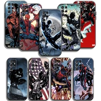 marvel comic avenger phone cases for samsung galaxy a51 4g a51 5g a71 4g a71 5g a52 4g a52 5g a72 4g a72 5g coque soft tpu