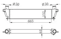 

Интеркулер IIS001064 DMAX 2,5 TD-