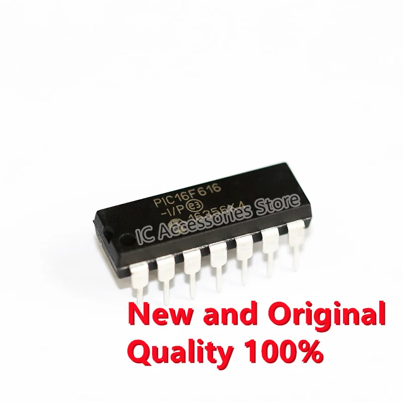 Новый и оригинальный 8-битный микроконтроллер, флешка DIP-14, 1 шт.