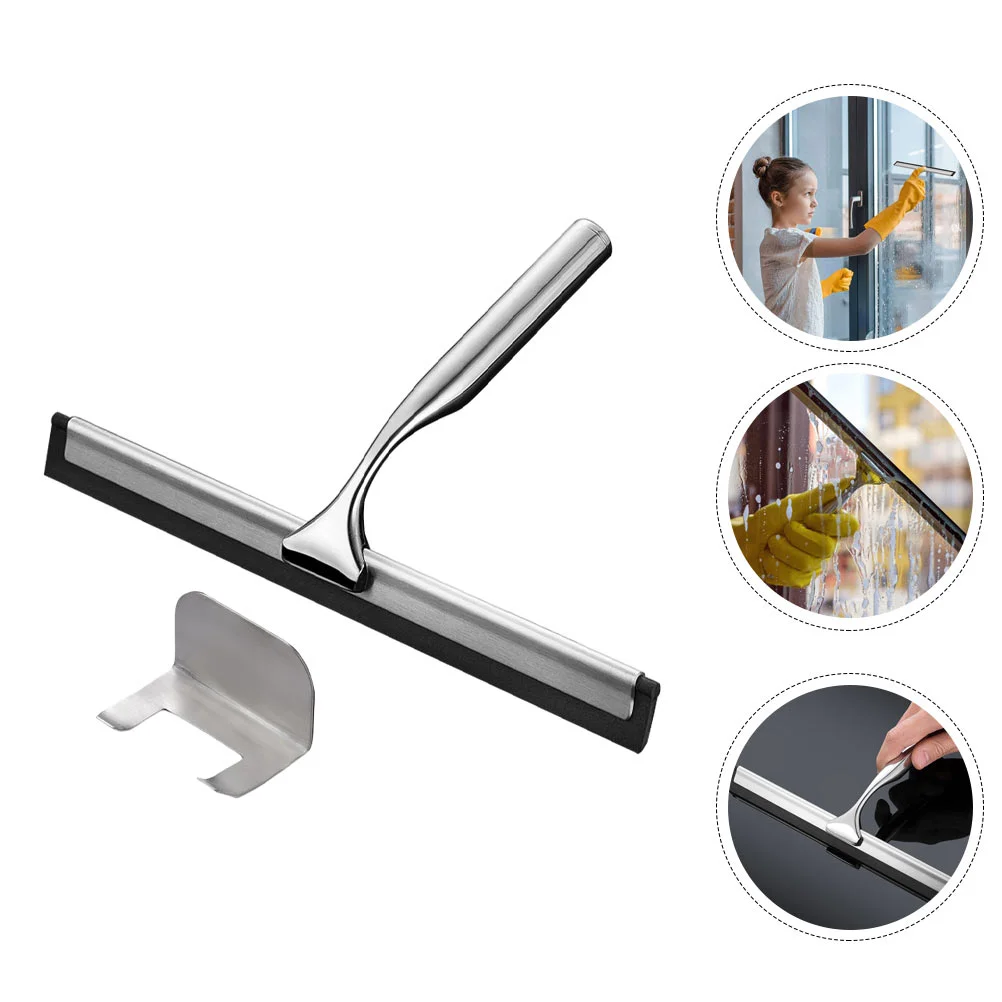 

1 Set Useful Cleaning Simple Wiper With Hook Glass Wiper for Hotel Home Restaurant