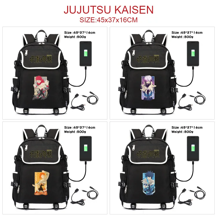 

Jujutsu Kaisen Animation Derivative High-Capacity Backpack Sports Bag School Bag Laptop Bag