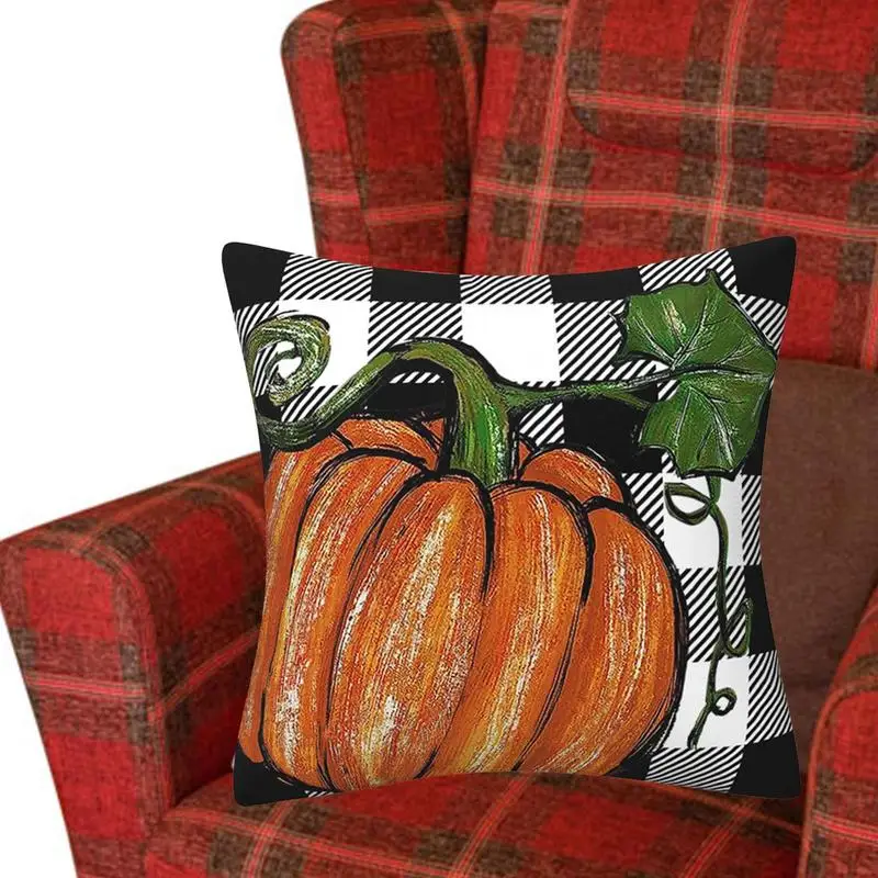 

Чехлы для подушек на осень, многоразовые декоративные наволочки на подушку, День благодарения