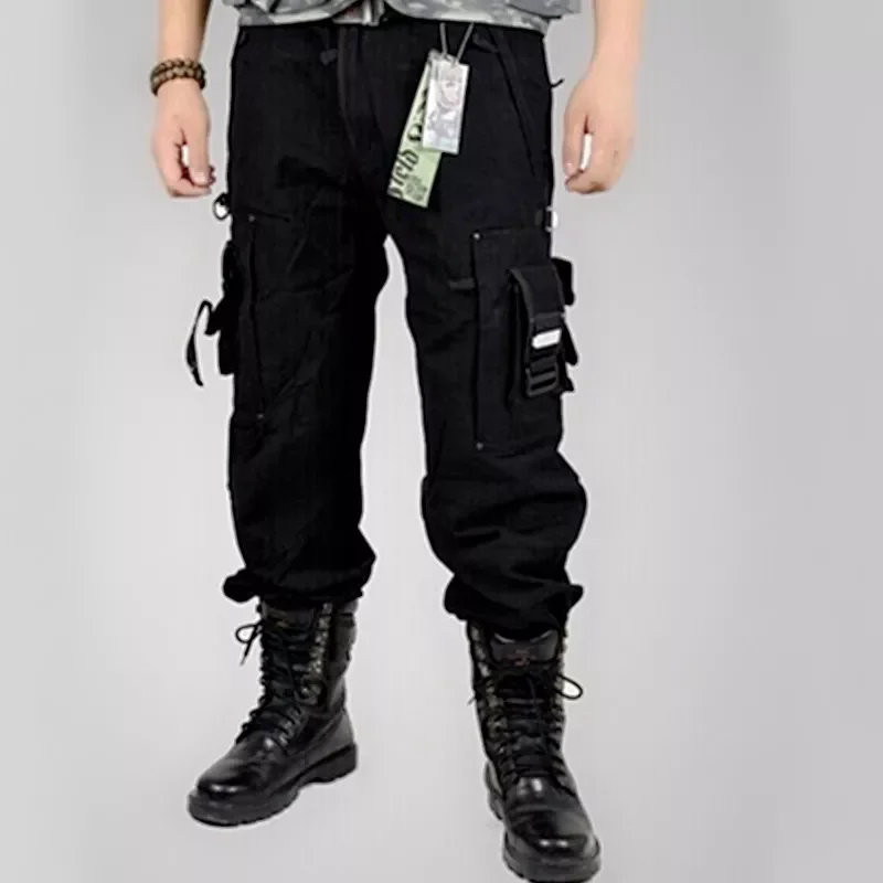 

MILITARY Work Many Pocket Combat Style Men Straight Trousers|Sweatpants PANTS Overalls Male Men's Clothing TACTICAL PANTS