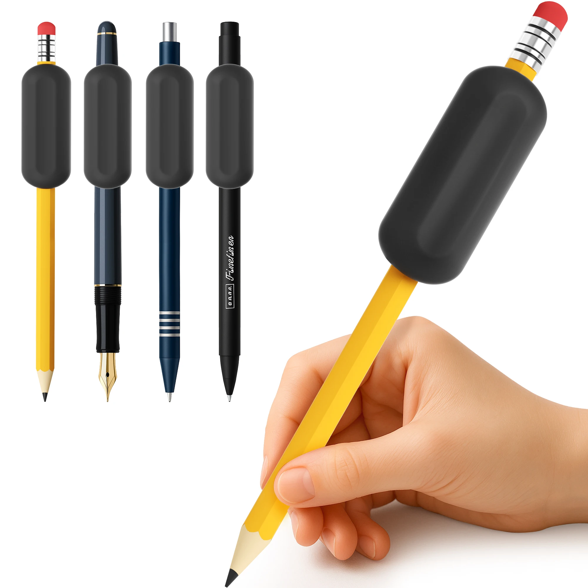 

5 утяжеленных ручек для карандашей силиконовые