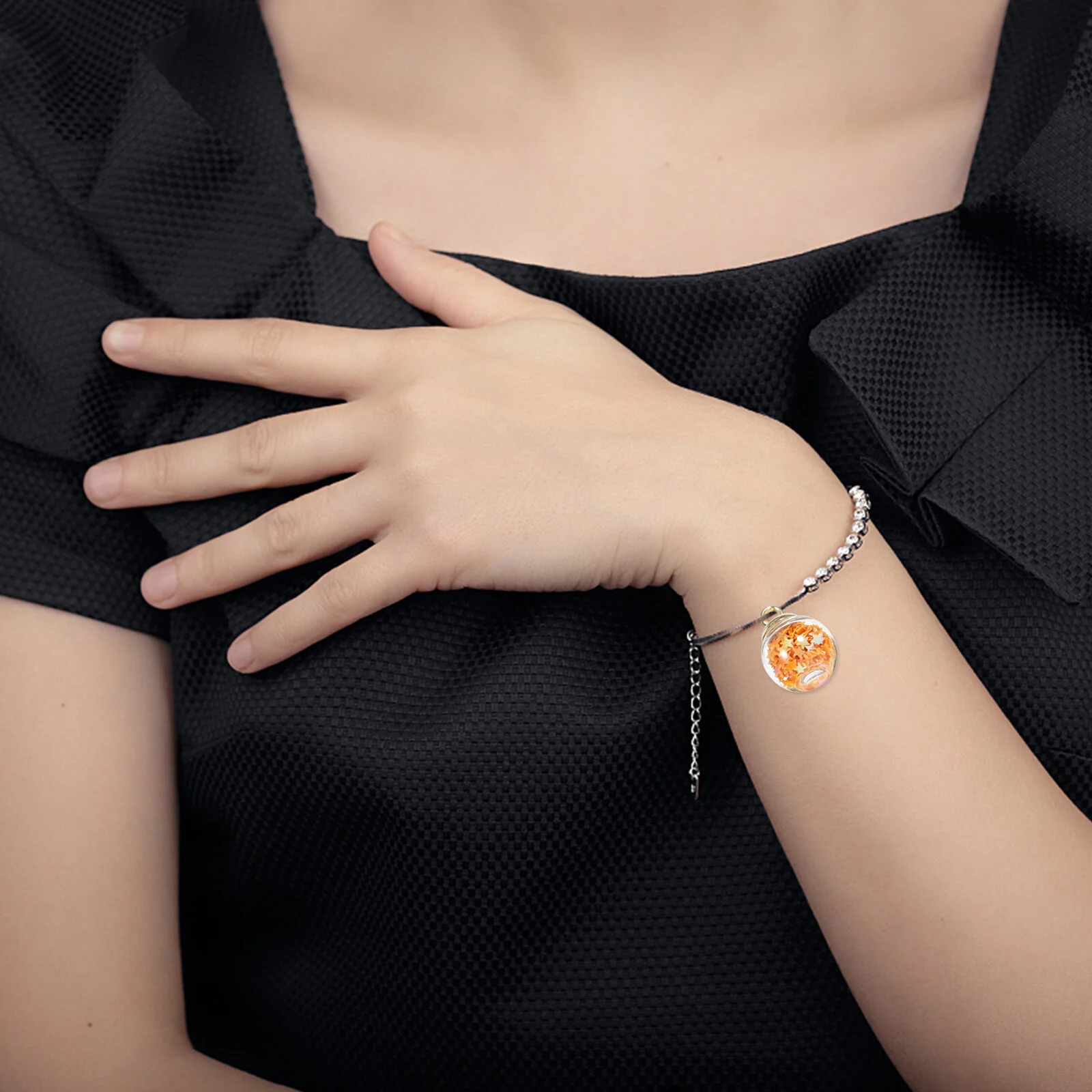 Accessories Glass Ball Necklace Pendants Bracelet Earring Charms Hanging Decors Ornaments Crafts