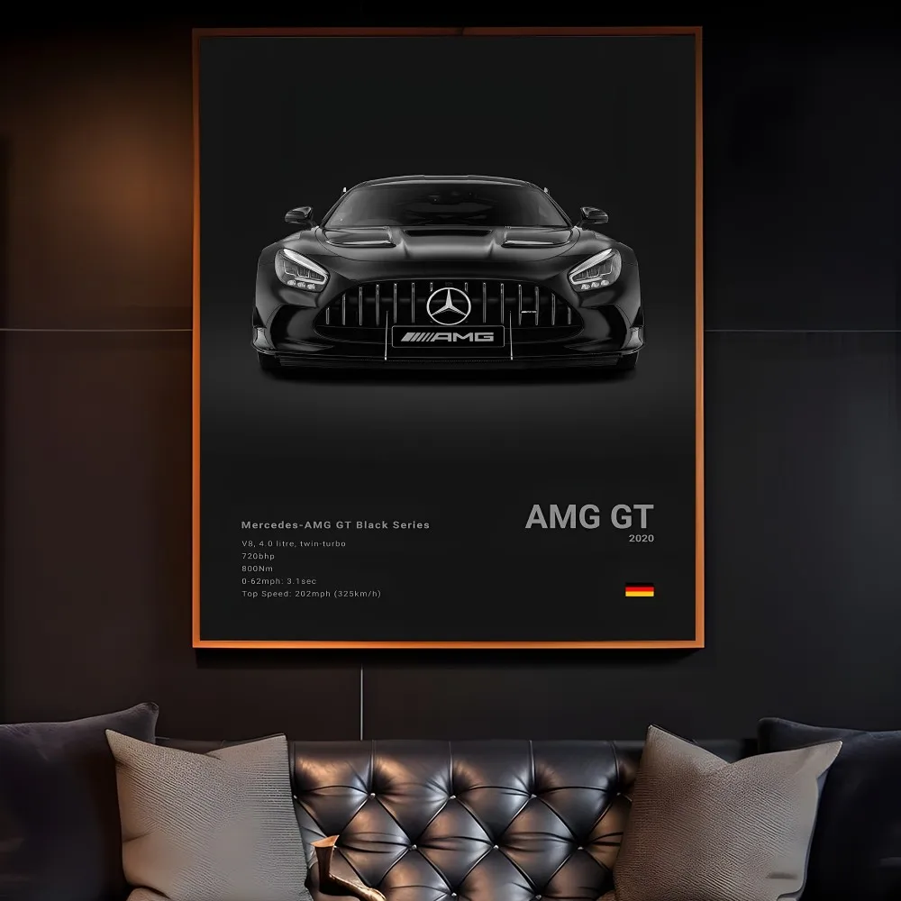 Автомобиль M-Mercedes-B-Benz-AMG GT G C63 300 500SL EVO A45 SLS R