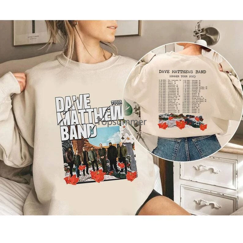 

Dave Matthews Band Sweatshirt Dave Matthews Band Summer Tour Sweatshirt W03350