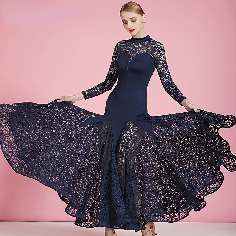 

Sexy Modern Dance Dress National Standard Women Ballroom Dance Waltz Tango Foxtrot Competition Dresses Flamenco Dancing Skirt