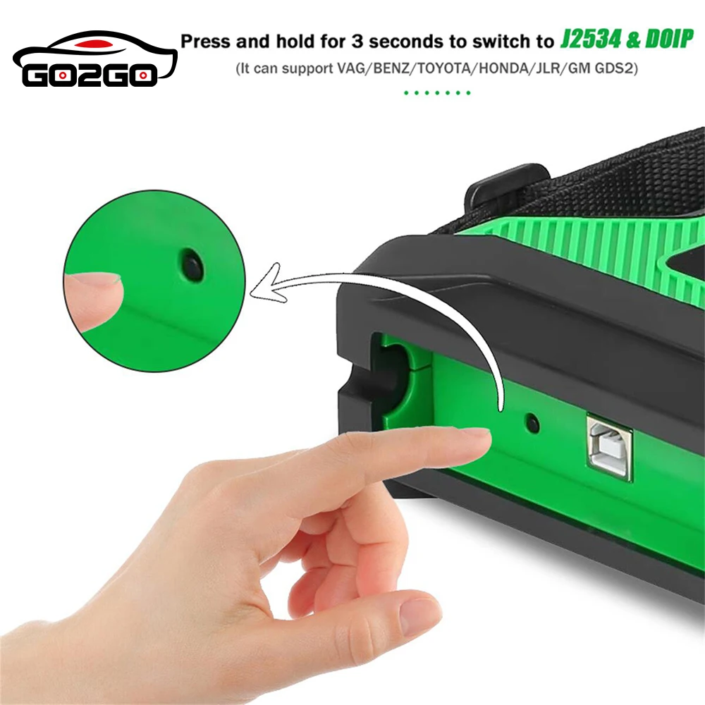 Untuk Super ICOM Pro N3 + для мульти-мерек DOIP Pirograman Antarmuka USB dengan J2534racht alat диагностический OBD