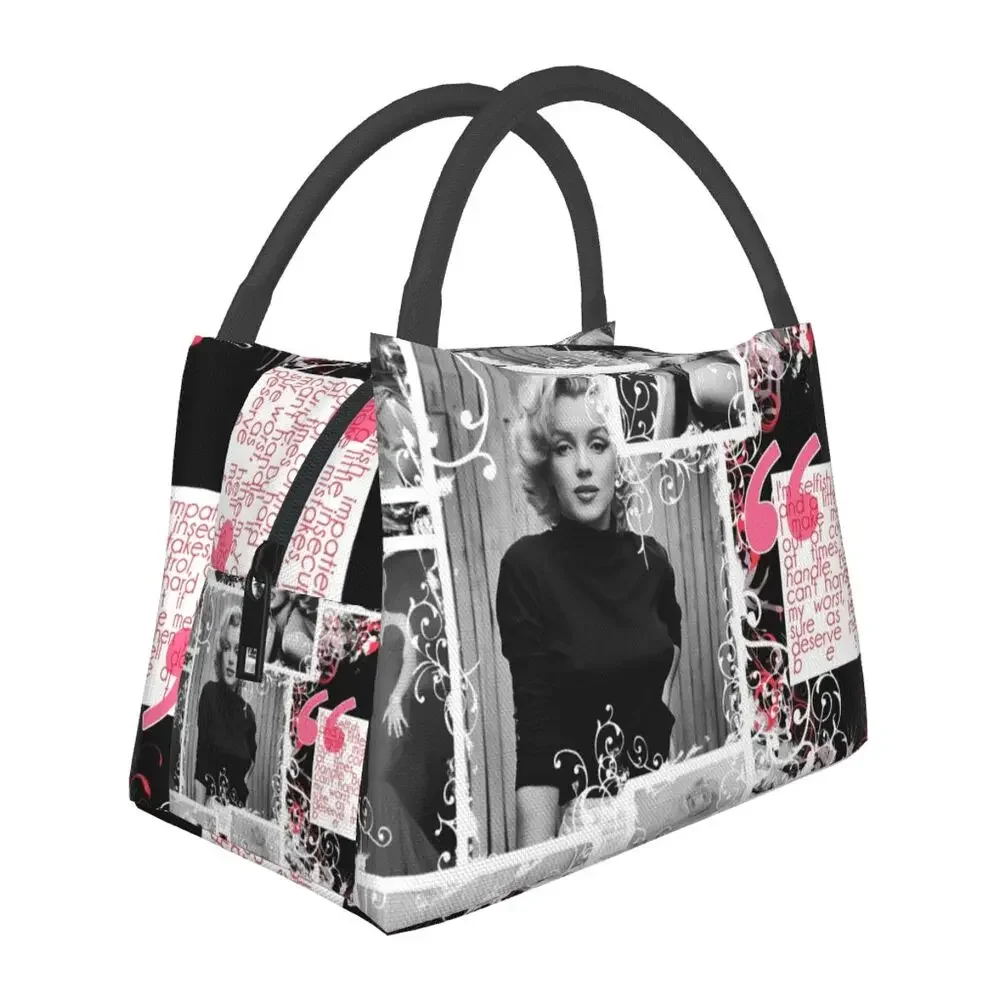 

Модные изолированные ланч-сумки Marilyns Monroe Life для водонепроницаемой певицы, сценицы, термальный охладитель, Ланч-бокс для пляжа, кемпинга, путешествий