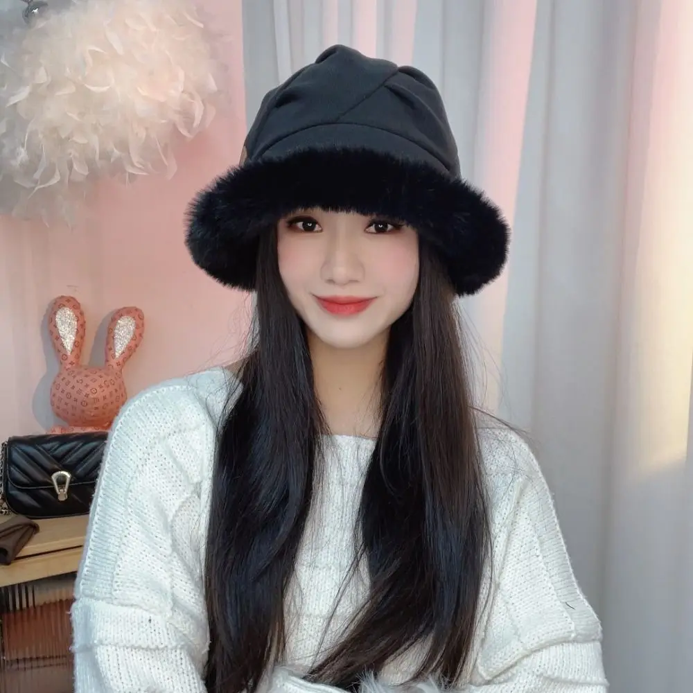 Новая мягкая монгольская шапка плюшевая защита от холода женская пушистая