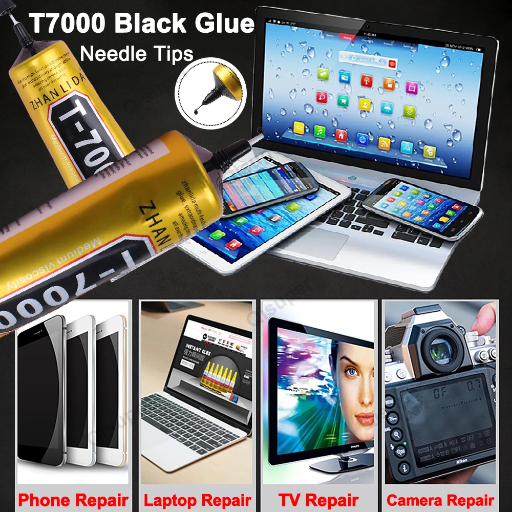 Водонепроницаемый клей для ремонта телефона черный эпоксидный динамик наушники